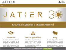 Tablet Screenshot of jatier.com